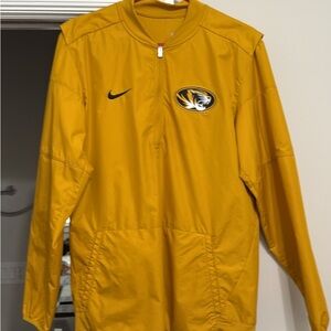 Nike Men's Mizzou Gold Windbreaker Jacket - Medium